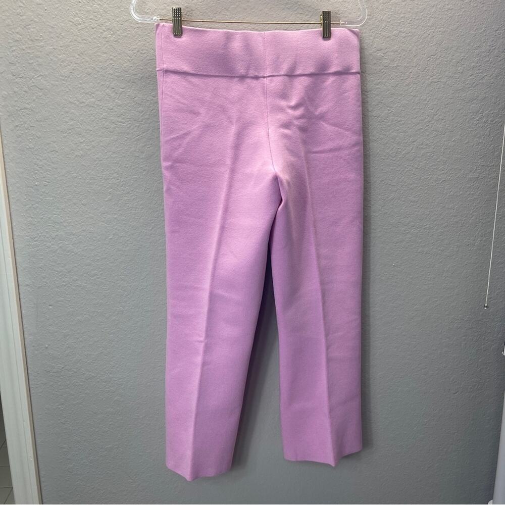 J Crew Delaney Kickout Sweater Ankle Pant Classic Pink Clean Girl - Picture 12 of 14
